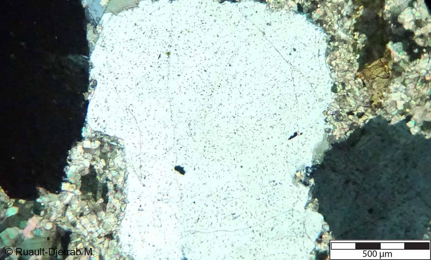 Birefringence faible quartz lame 29 lpa